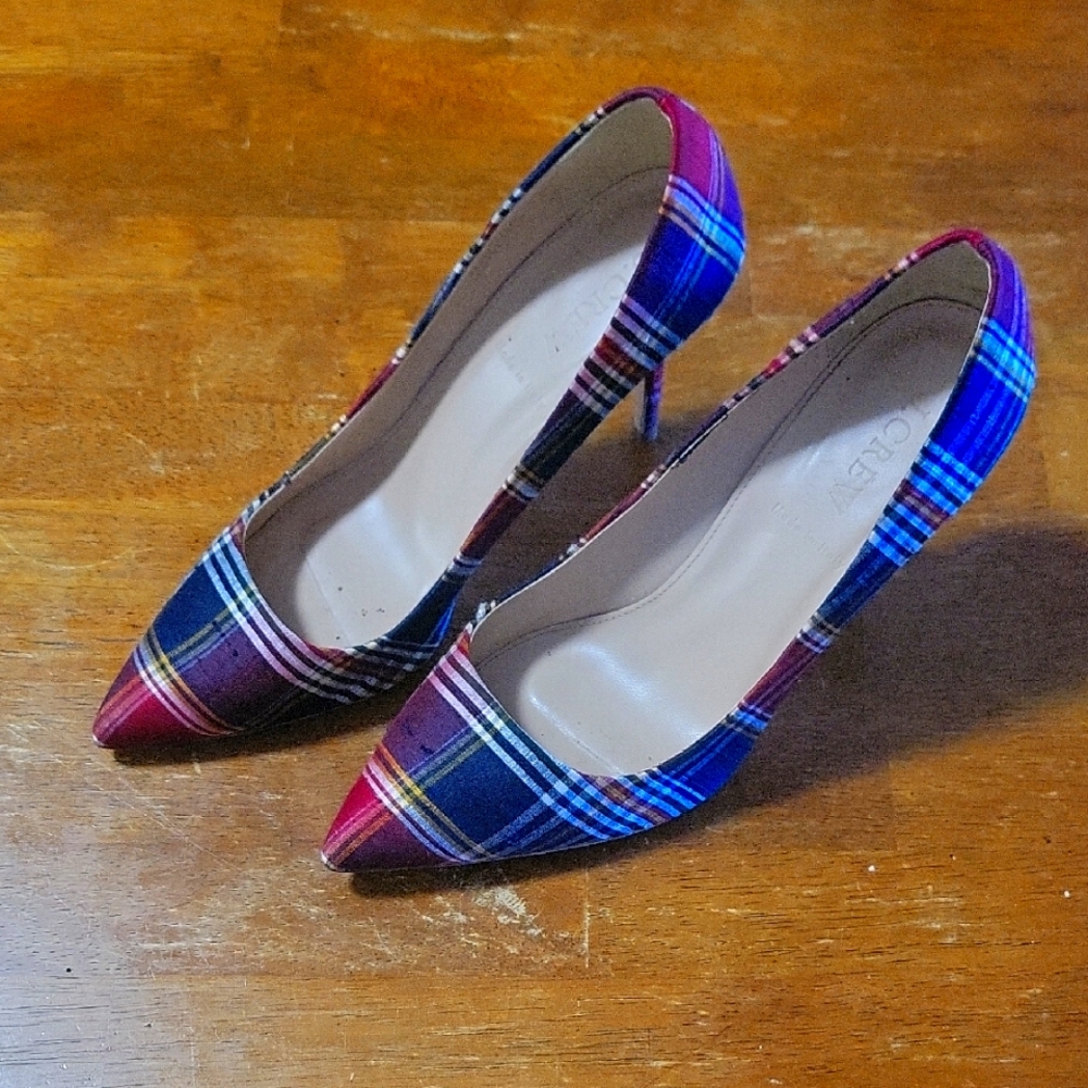 Plaid Women's Heels